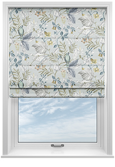 Iquitos, Duckegg - Twist&Fit Roman Blind